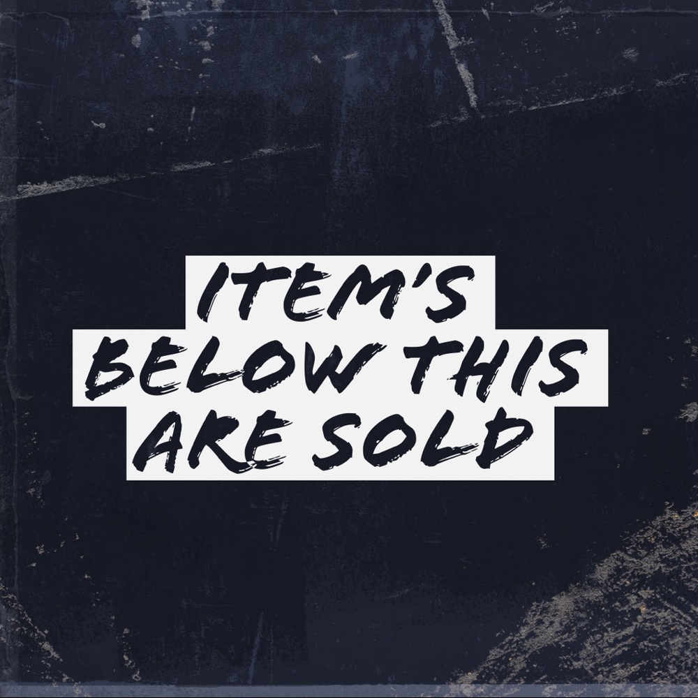 All Sold items beyond this point-